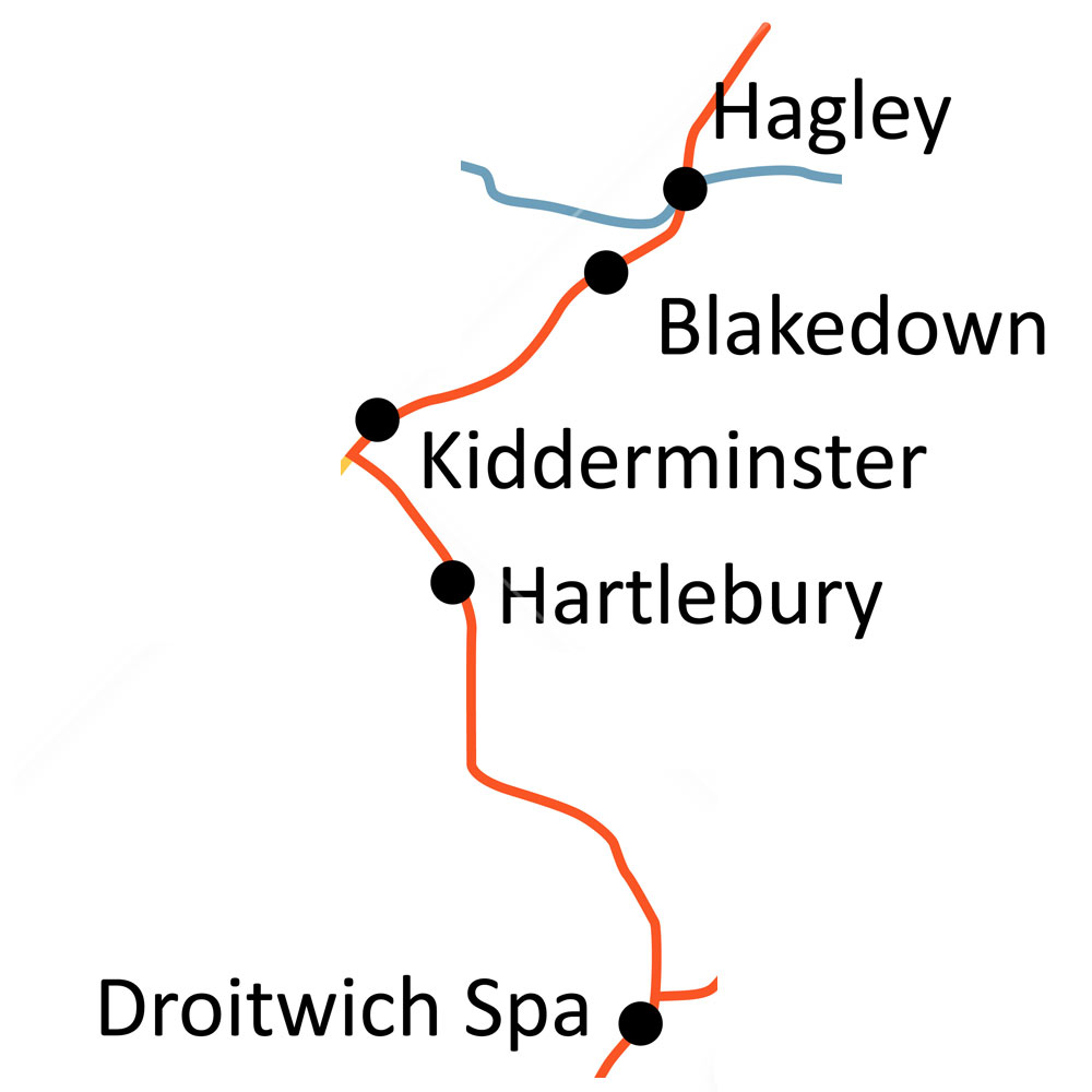 Worcestershire Railway Lines