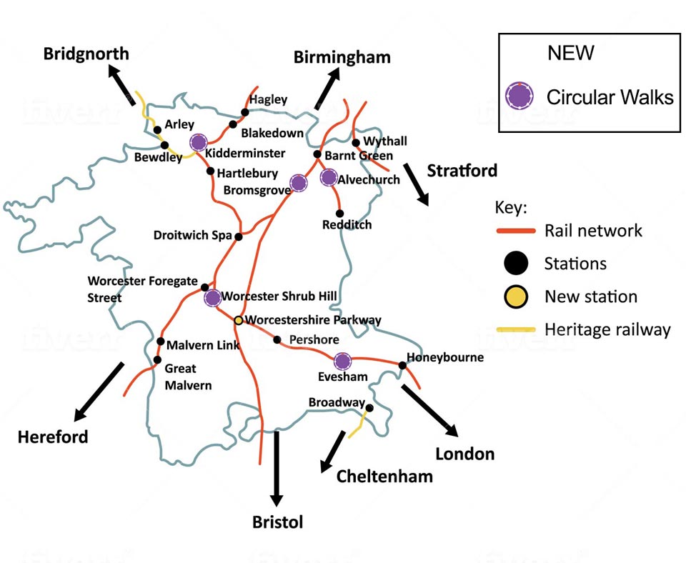 Rail Trails Circular Walks