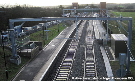 Alvechurch station by Nigel Thompson CCL