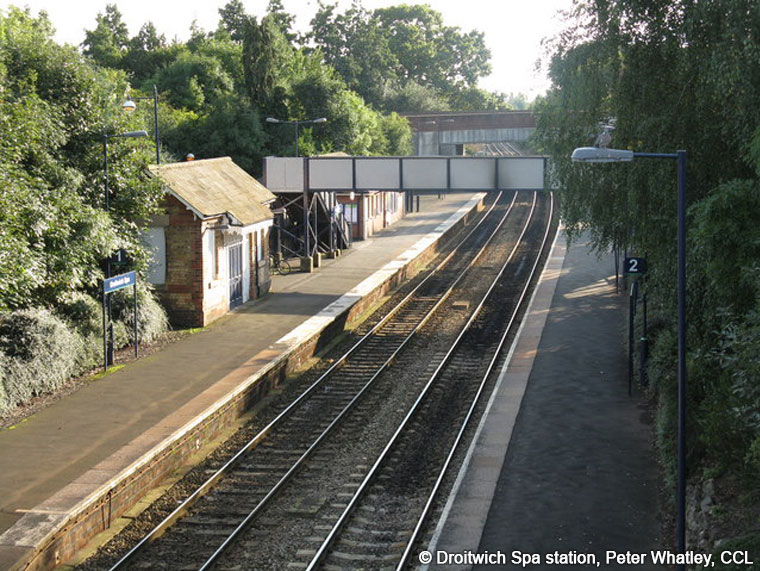 Droitwich Spa station, Peter Whatley, CCL