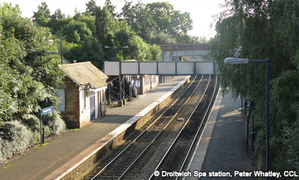 Droitwich Spa station, Peter Whatley, CCL