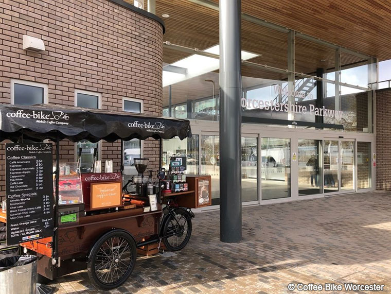 Coffee Bike Worcester Mobile Coffee Company