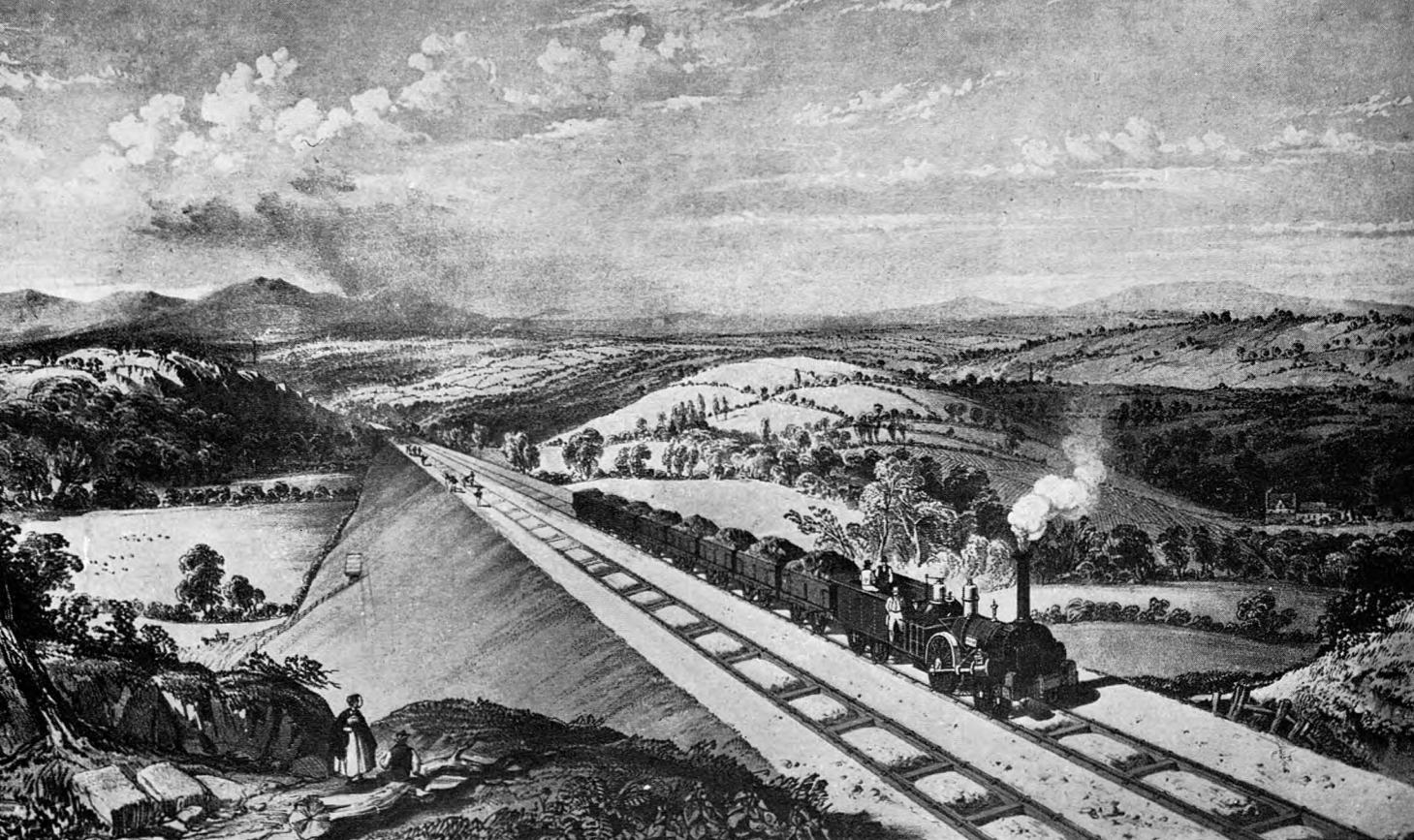 The Lickey Incline circa 1845