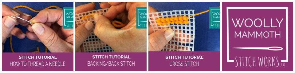 Click here to watch video tutorials on the stitching