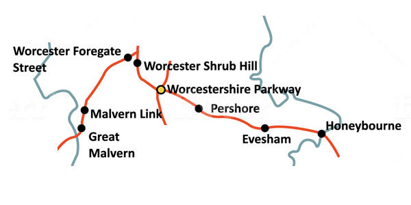 Cotswold-Malvern-Line-Map