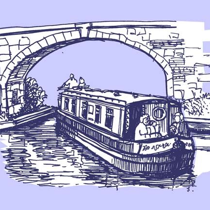 canal barge