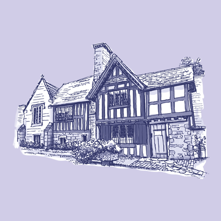 Circular walks old house picture