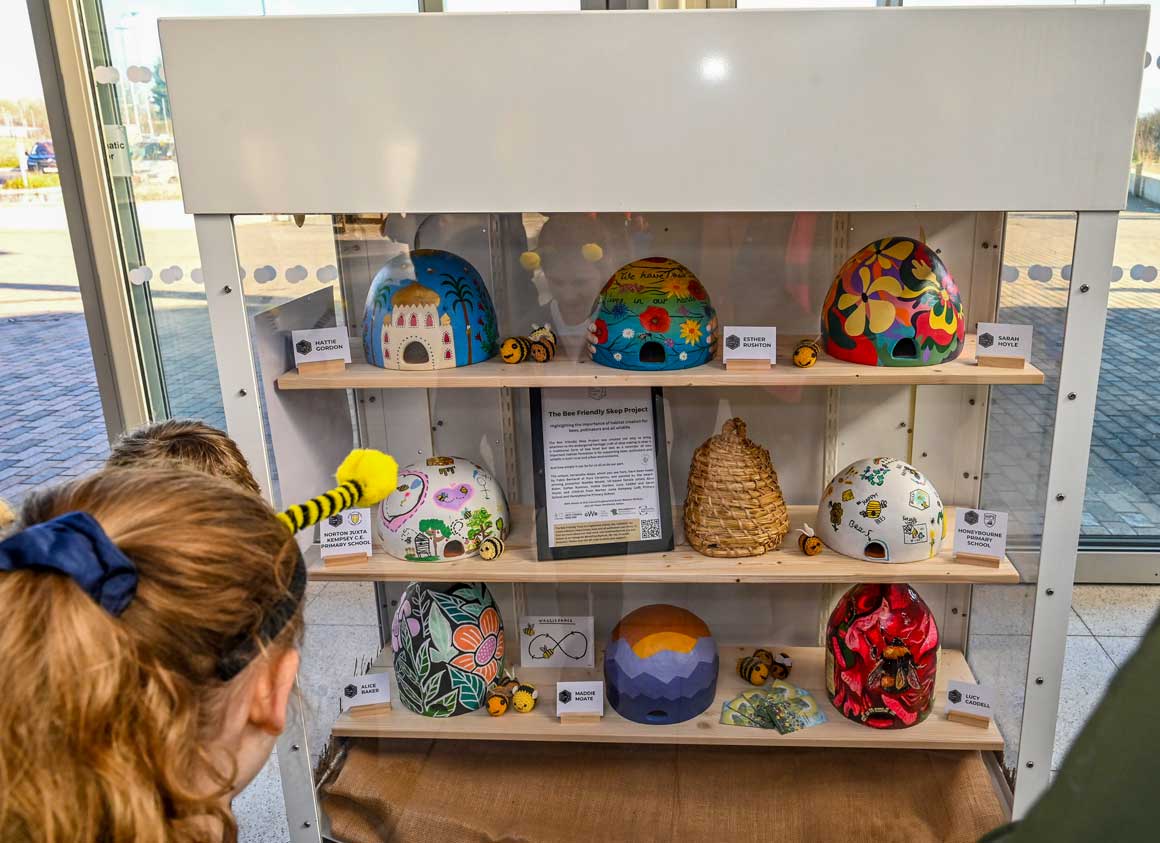 Creating-a-Buzz-Schoolchildren-Craft-Skeps-for-Bees