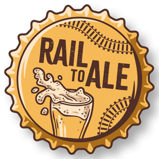 WCRP rail to ale badge