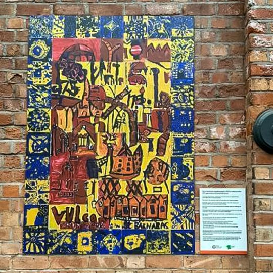 St. Barnabas' artwork